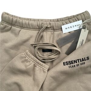 Desert Sand Essentials Fear Of God Sweatpants